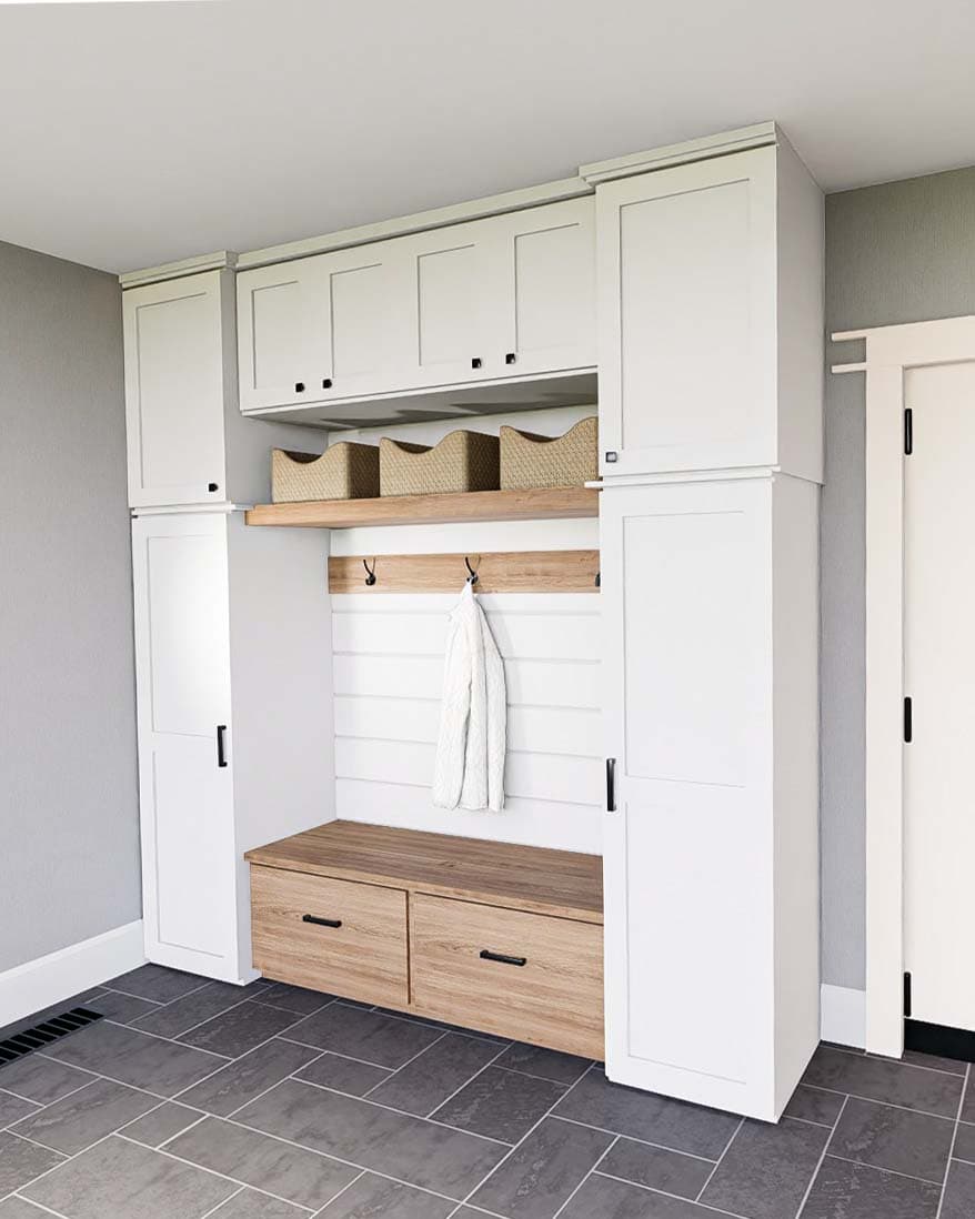 Rendered Image of a Built-in