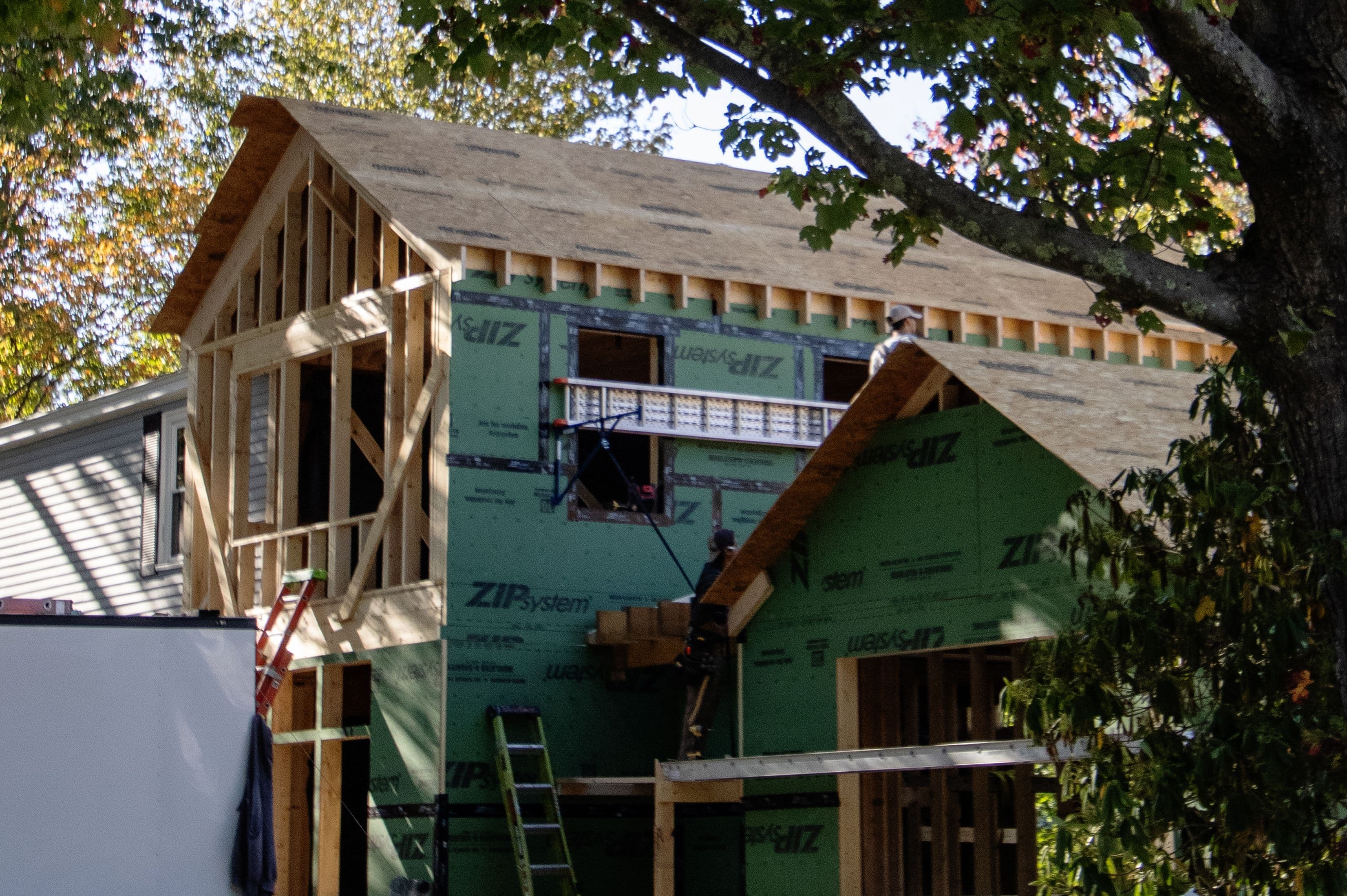 Project manager and general contractor on a job site