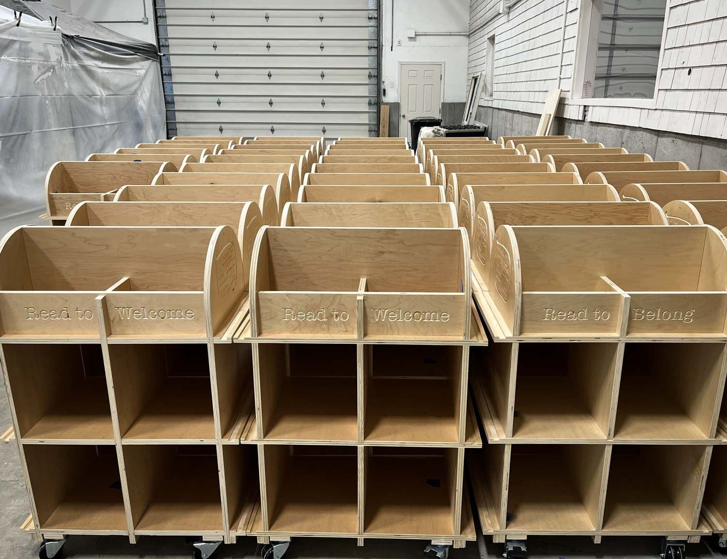 Warehouse and Book Carts